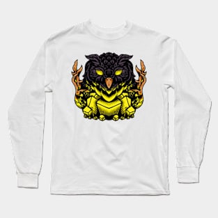 Crazy Owl Long Sleeve T-Shirt